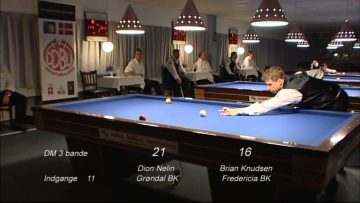 Dm 3 Bande Carambole  Hold Slutspil 2009 Dion Nelin Grøndal   Brian Knudsen Fredericia
